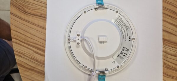 Vgradni panel LED THORNeco ZOE VARIOFLEX LED  11/15/19W 3000/3500/4000K bela okrogel fi220mm - slika 2